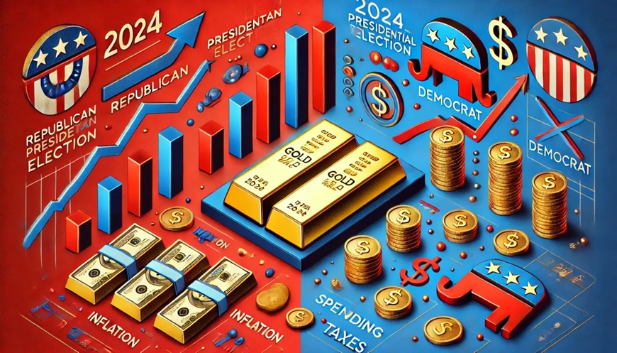 Kết quả bầu cử tổng thống Mỹ 2024 có tác động thế nào đến giá vàng?