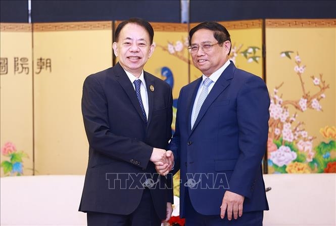 Hoạt động của Thủ tướng Phạm Minh Chính tại Trung Quốc