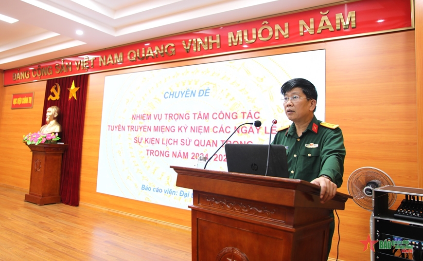 Học viện Chính trị tổ chức tập huấn nghiệp vụ báo cáo viên