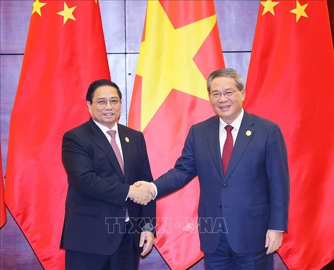 Thủ tướng Phạm Minh Chính hội đàm với Thủ tướng Quốc vụ viện Trung Quốc Lý Cường