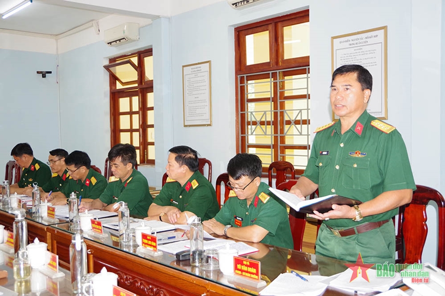 Đảng ủy Sư đoàn 7 lãnh đạo hoàn thành tốt nhiệm vụ năm 2024