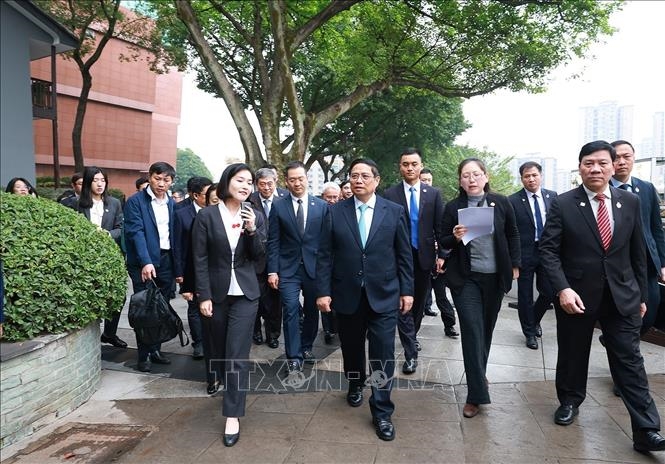 Thủ tướng Phạm Minh Chính thăm nơi Bác Hồ từng hoạt động cách mạng tại Trùng Khánh, Trung Quốc