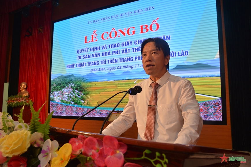Đặc sắc Nghệ thuật trang trí trên trang phục người Lào ở Điện Biên