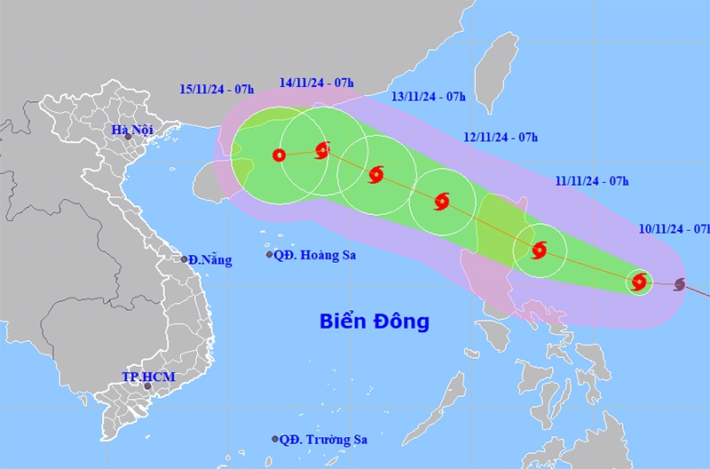 Nguy cơ bão chồng bão trên Biển Đông