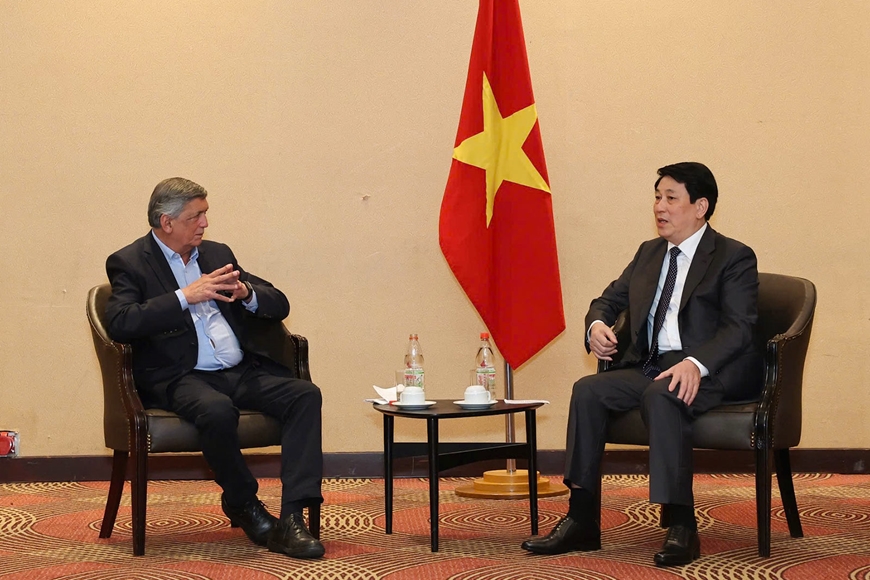Hoạt động của Chủ tịch nước Lương Cường tại Chile