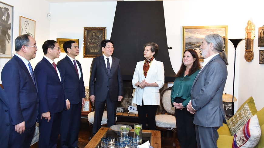 Hoạt động của Chủ tịch nước Lương Cường tại Chile