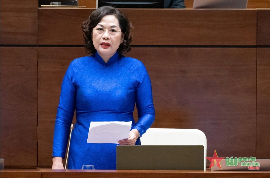 Thống đốc Nguyễn Thị Hồng lý giải nguyên nhân Ngân hàng Nhà nước chỉ bán chứ không mua vàng miếng SJC