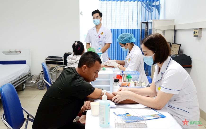 Bệnh viện Quân y 354 tổ chức lại khu khám bệnh theo yêu cầu để phục vụ người bệnh tốt hơn