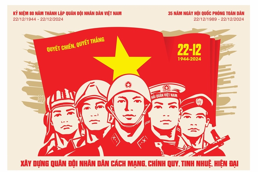 Khắc họa hình tượng Bộ đội Cụ Hồ qua tranh cổ động