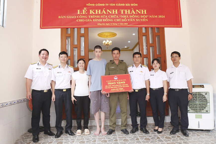Tổng Công ty Tân Cảng Sài Gòn chăm lo đời sống cho gia đình người lao động