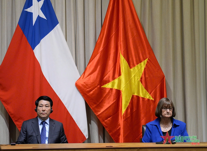 Chủ tịch nước Lương Cường thăm và phát biểu chính sách tại Đại học Chile