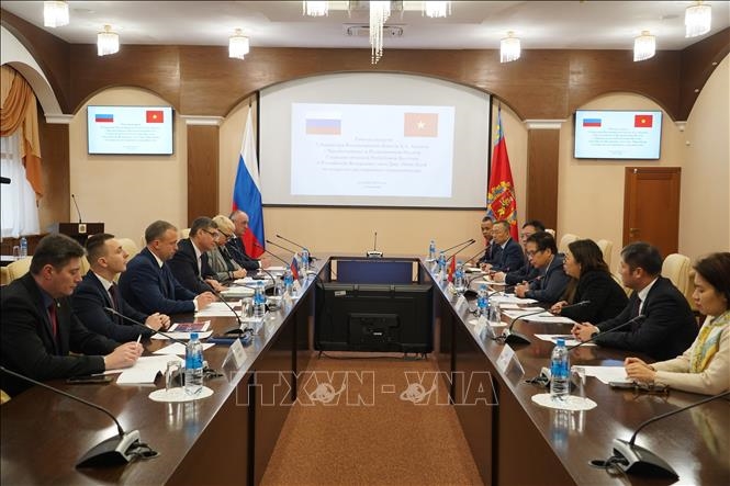 Đại sứ quán Việt Nam tại Liên bang Nga thúc đẩy hợp tác với tỉnh Vladimir
