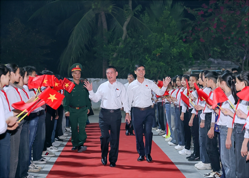 Phó thủ tướng Chính phủ Hồ Đức Phớc dự Ngày hội Đại đoàn kết tại Tam Dương, Vĩnh Phúc