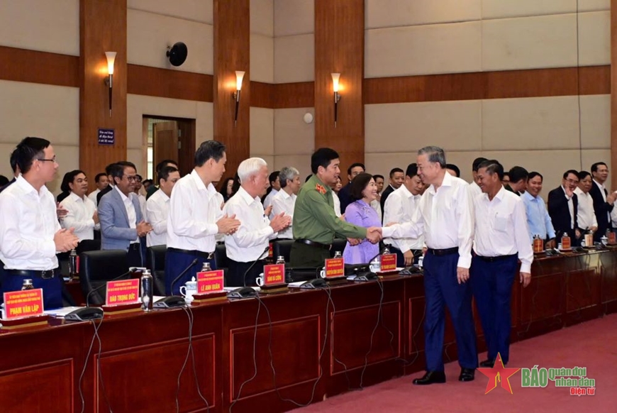 Tổng Bí thư Tô Lâm: Tập trung xây dựng Hải Phòng trở thành đô thị thông minh, hiện đại