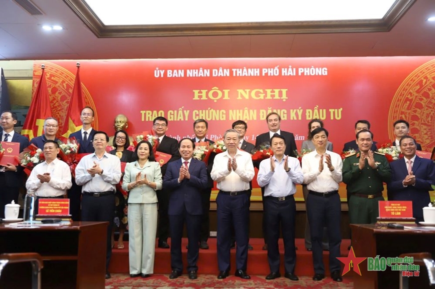 Tổng Bí thư Tô Lâm: Tập trung xây dựng Hải Phòng trở thành đô thị thông minh, hiện đại