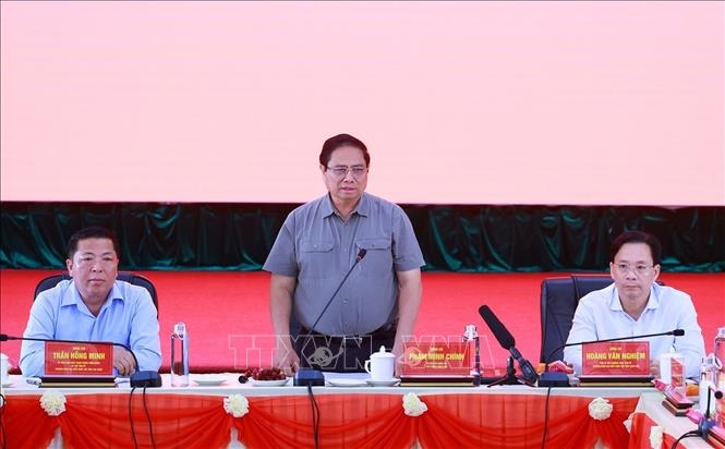 Thủ tướng Phạm Minh Chính: Thúc đẩy các dự án cao tốc, cửa khẩu thông minh tại Lạng Sơn, Cao Bằng
