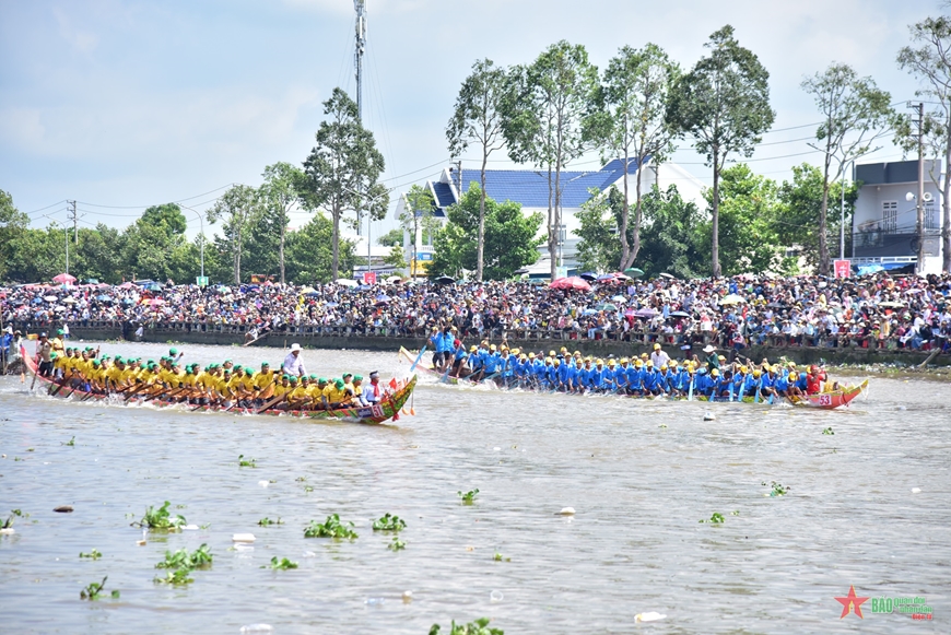 Hấp dẫn Giải đua ghe Ngo tỉnh Sóc Trăng năm 2024
