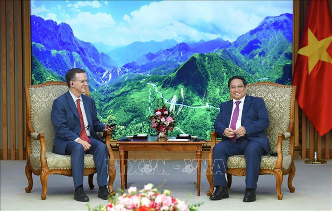 Thủ tướng Phạm Minh Chính đề nghị IMF tiếp tục đồng hành, tham vấn chính sách kinh tế vĩ mô với Việt Nam
