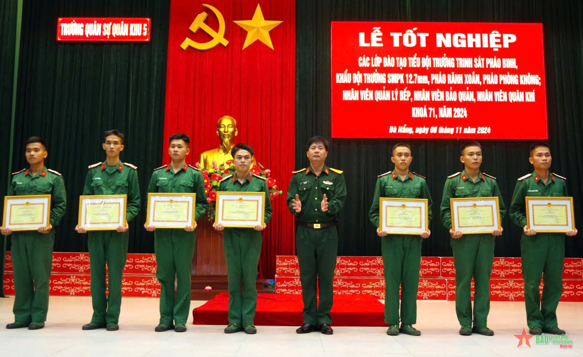 Trường Quân sự Quân khu 5: “3 đột phá” nâng cao chất lượng giáo dục - đào tạo