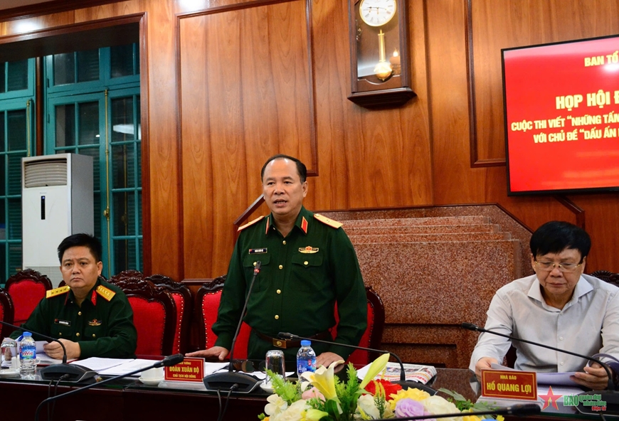 Image hình ảnh hình ảnh hình ảnh hình ảnh Đoàn Xuân Bộ - Phản ánh toàn diện hình ảnh Bộ đội Cụ Hồ thông qua cuộc thi viết