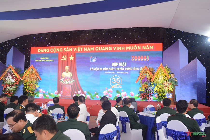 Tổng công ty Xây dựng Lũng Lô kỷ niệm 35 năm Ngày truyền thống