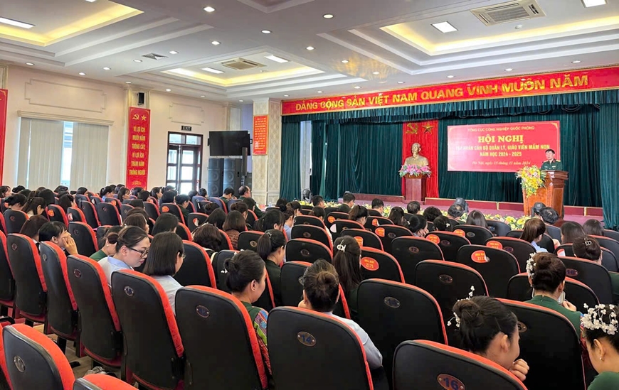 Tổng cục Công nghiệp Quốc phòng tập huấn nghiệp vụ cán bộ, giáo viên mầm non