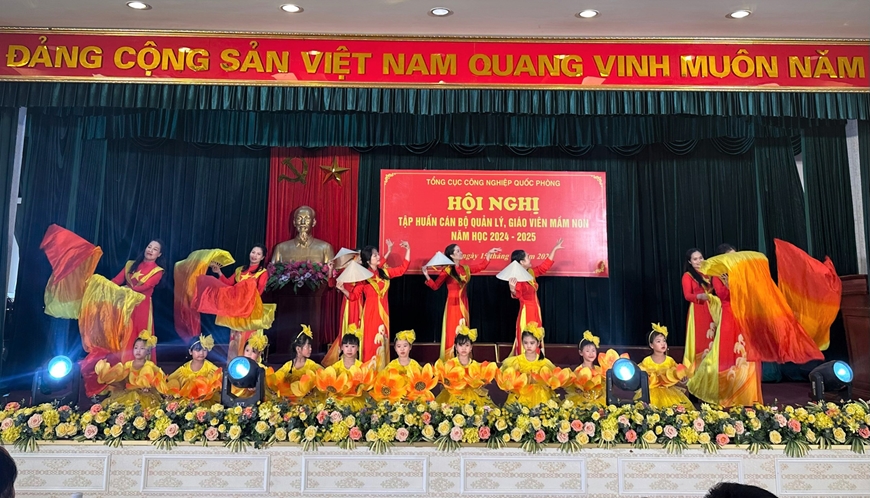 Tổng cục Công nghiệp Quốc phòng tập huấn nghiệp vụ cán bộ, giáo viên mầm non