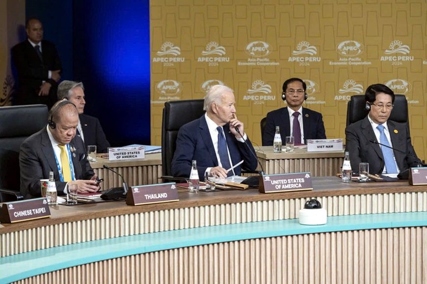 Chủ tịch nước Lương Cường tham dự Đối thoại giữa các nhà lãnh đạo APEC và các khách mời