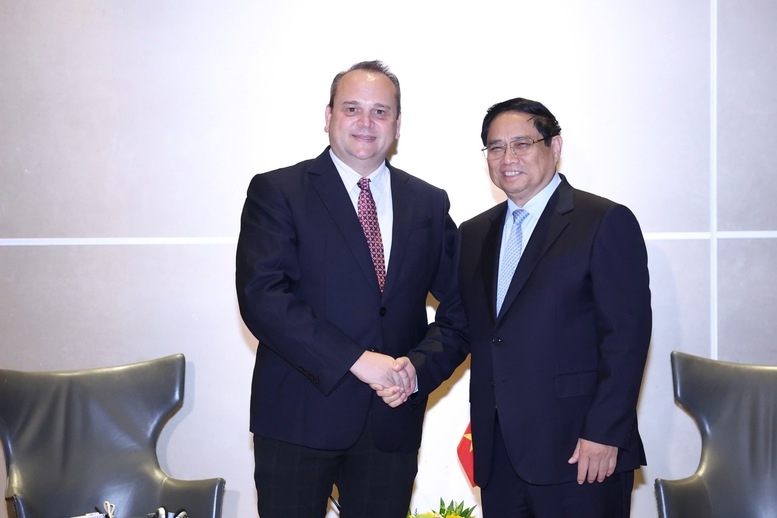 Thủ tướng Chính phủ Phạm Minh Chính làm việc với các tập đoàn kinh tế hàng đầu Brazil