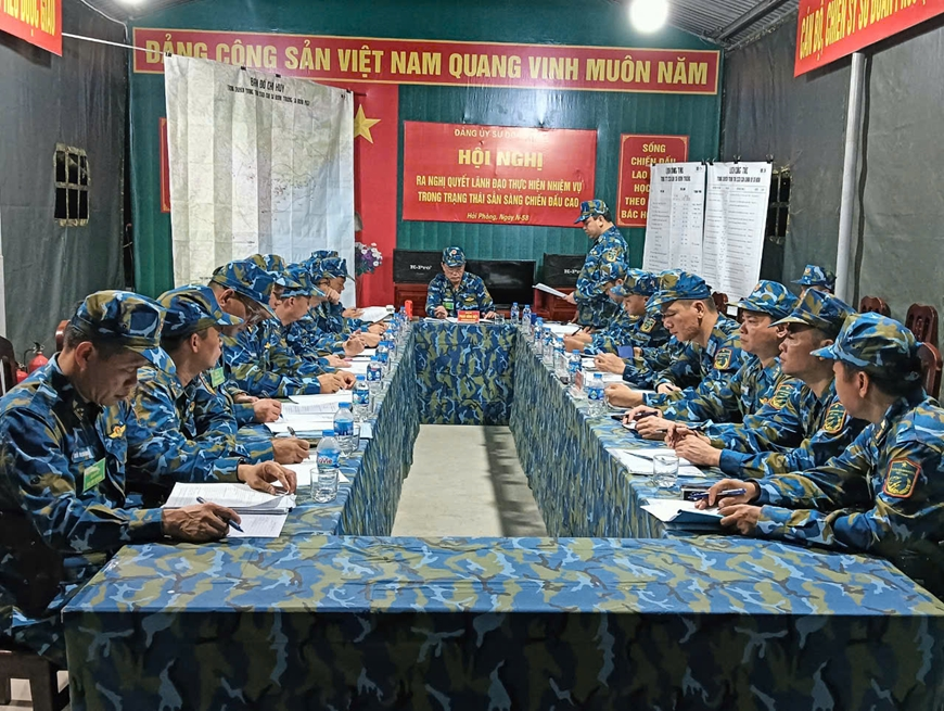 Quân chủng Phòng không–Không quân tổ chức diễn tập chỉ huy - tham mưu 1 bên, 2 cấp