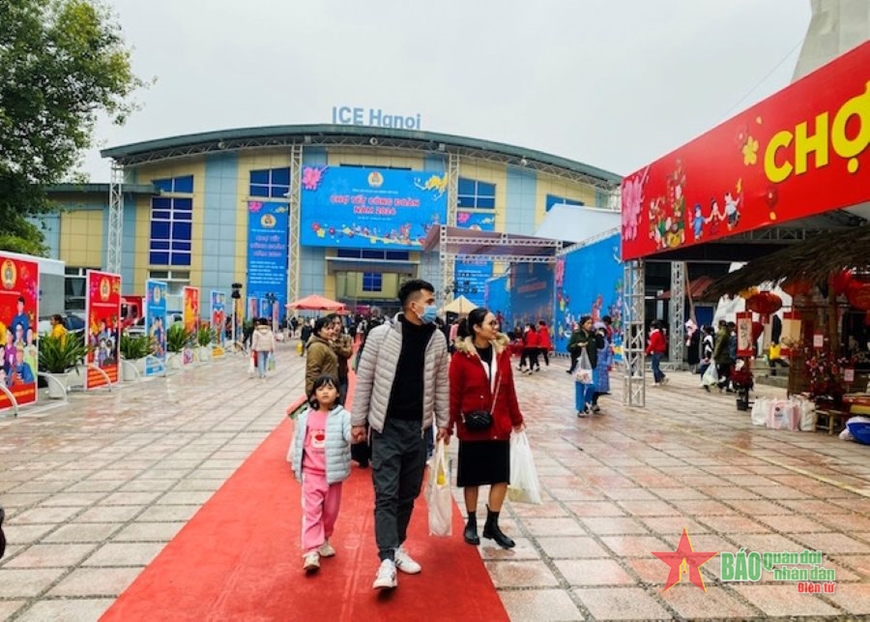 Hà Nội sẽ tổ chức khoảng 100 gian hàng phục vụ người lao động dịp Tết Nguyên đán Ất Tỵ
