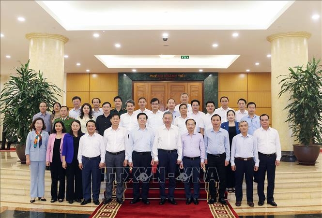 Tổng Bí thư Tô Lâm làm việc với Ban Dân vận Trung ương