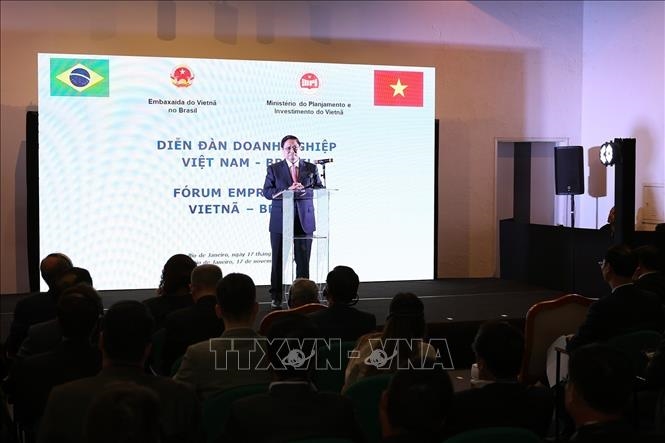 Thủ tướng Chính phủ Phạm Minh Chính dự Diễn đàn doanh nghiệp Việt Nam - Brazil