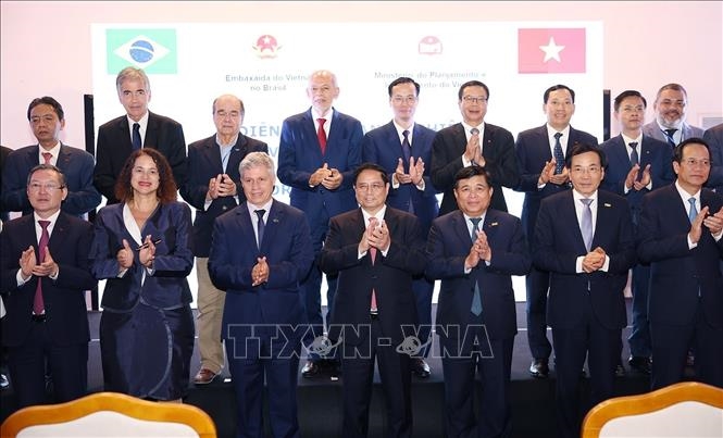 Thủ tướng Chính phủ Phạm Minh Chính dự Diễn đàn doanh nghiệp Việt Nam - Brazil