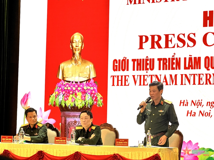 Triển lãm Quốc phòng Quốc tế Việt Nam 2024 sẽ diễn ra từ ngày 19 đến 22-12