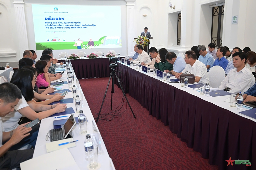 Đảm bảo vận hành an toàn đập, hồ chứa nước trong tình hình mới