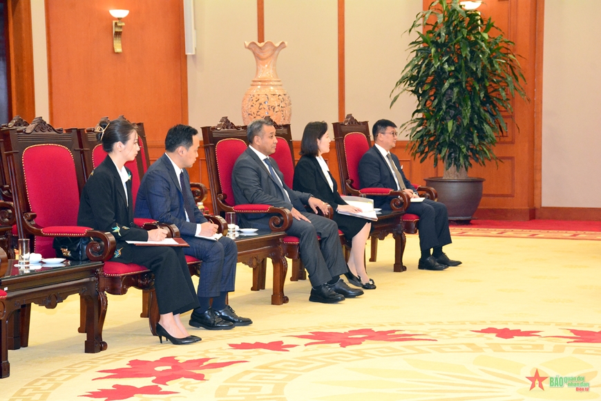Tổng Bí thư Tô Lâm tiếp Bộ trưởng Lương thực, Nông nghiệp và Công nghiệp nhẹ Mông Cổ