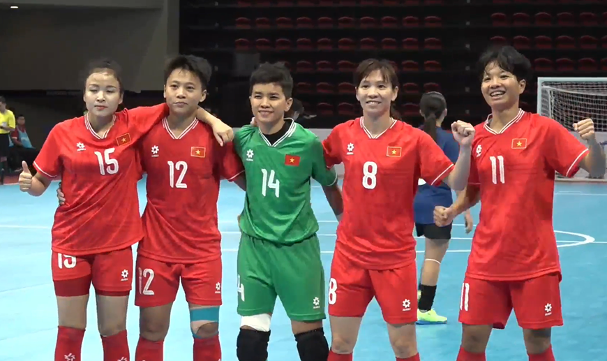 Tuyển futsal nữ Việt Nam gặp Thái Lan tại chung kết giải Đông Nam Á