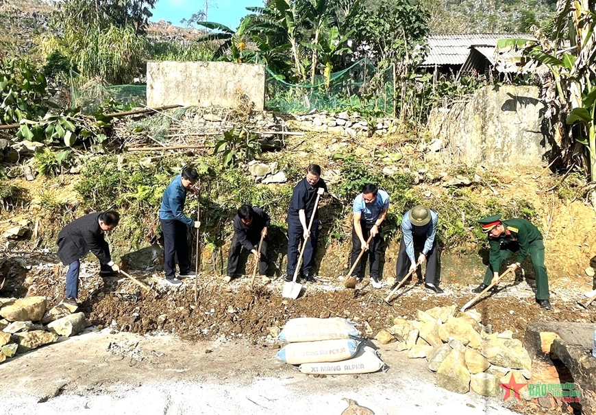 Hà Giang: Tăng cường sự lãnh đạo của Đảng về xóa nhà tạm, nhà dột nát