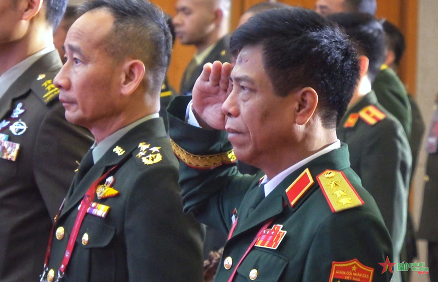 Thượng tướng Nguyễn Văn Nghĩa tham dự Hội nghị Tư lệnh Lục quân các nước ASEAN lần thứ 25