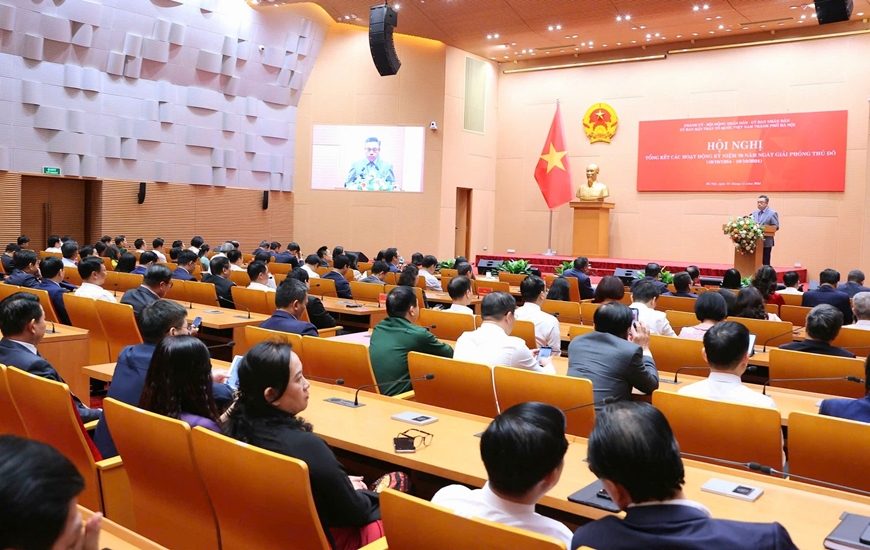 Hà Nội khen thưởng nhiều tập thể, cá nhân trong dịp kỷ niệm 70 năm Ngày Giải phóng Thủ đô
