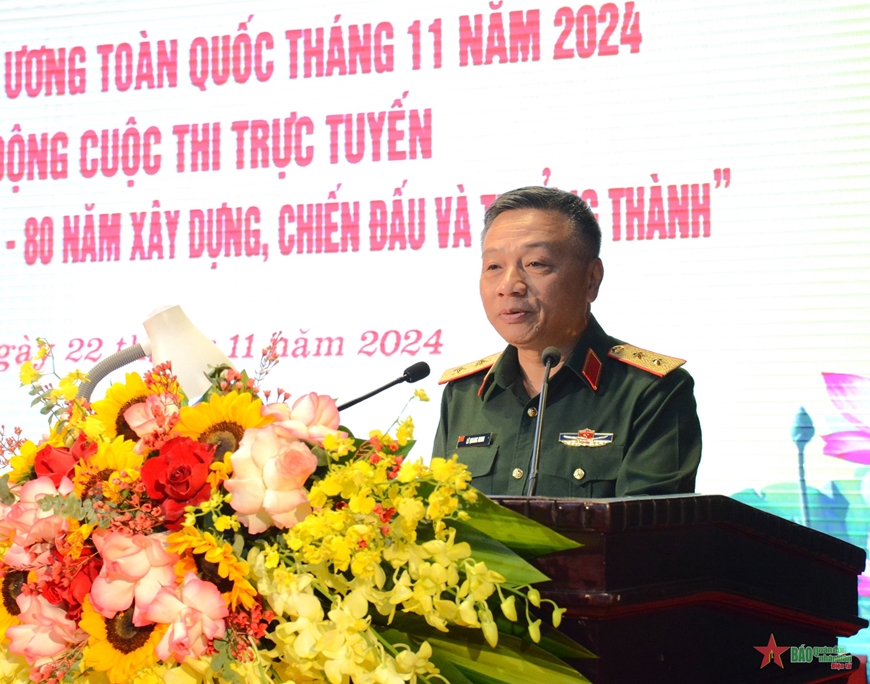Phát động cuộc thi “Quân đội nhân dân Việt Nam - 80 năm xây dựng, chiến đấu và trưởng thành”