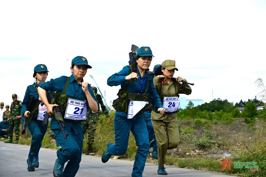 Bạc Liêu: Hội thao Giáo dục quốc phòng và an ninh học sinh THPT lần thứ VIII