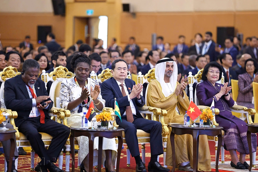 Chủ tịch Quốc hội Trần Thanh Mẫn dự và phát biểu tại Phiên họp toàn thể Nghị viện quốc tế vì Bao dung và Hòa bình lần thứ 11
