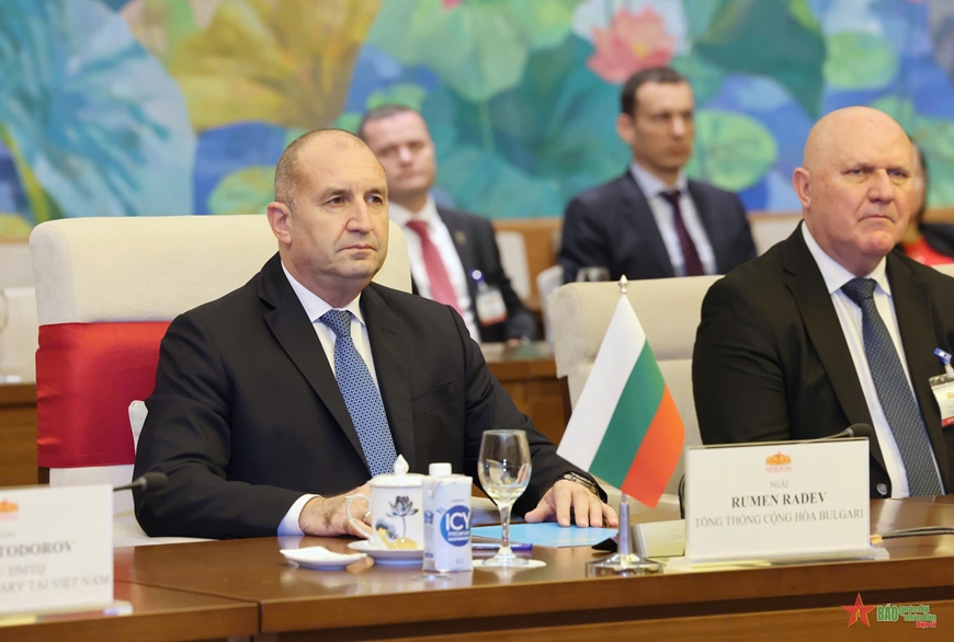 Chủ tịch Quốc hội Trần Thanh Mẫn hội kiến Tổng thống Bulgaria Rumen Radev