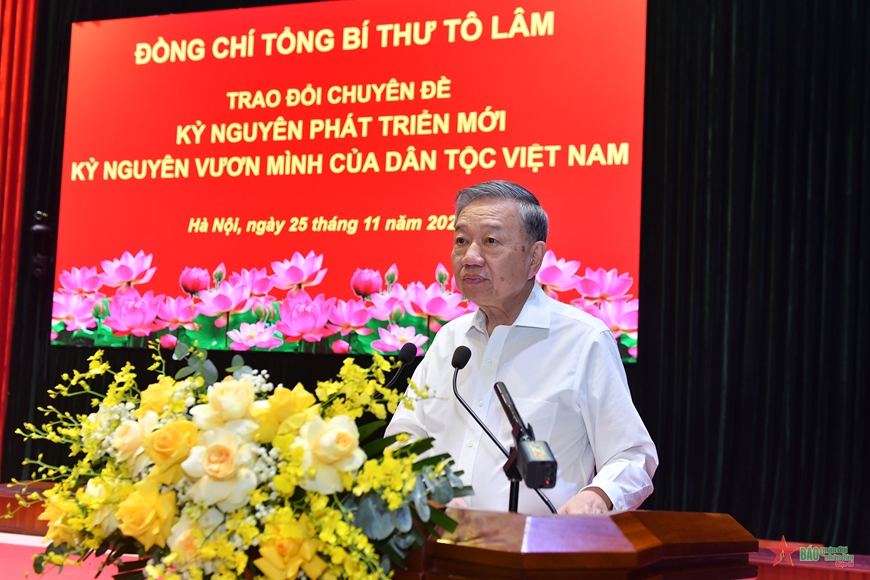 Tổng Bí thư Tô Lâm: Hội tụ tổng hòa các lợi thế, sức mạnh để đưa đất nước bước vào kỷ nguyên mới