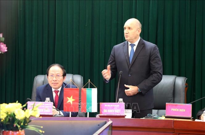 Tổng thống Bulgaria thăm thành phố Hải Phòng