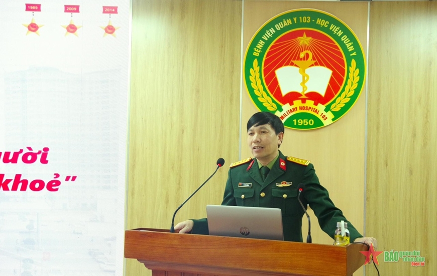Bệnh viện Quân y 103 khai giảng khóa đào tạo về giảng dạy thực hành trong khối ngành sức khỏe