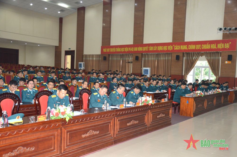 Học viện Phòng không - Không quân quán triệt, triển khai các văn bản lãnh đạo, chỉ đạo đại hội Đảng các cấp