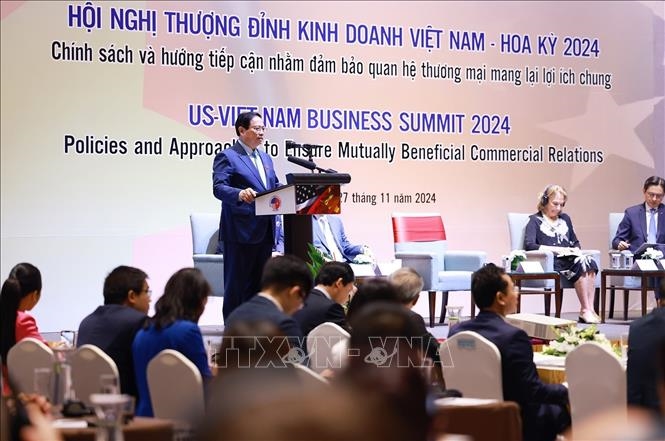 Thủ tướng Phạm Minh Chính dự Hội nghị Thượng đỉnh Kinh doanh Việt Nam - Hoa Kỳ